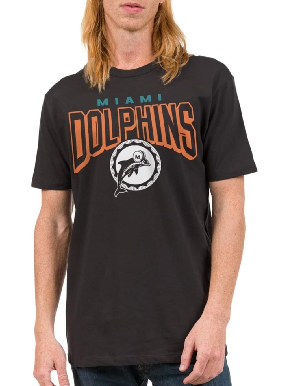 Bold Logo NFL Graphic Tee - Men's Short Sleeve T-Shirt, Casual Sportswear, Fan
